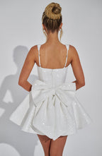 Dorothy Mini Dress - Ivory - Napalia