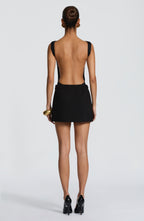 Edna Mini Skirt - Black - Napalia