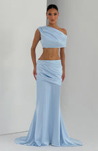 Edwina Top - Glacier Blue - Napalia