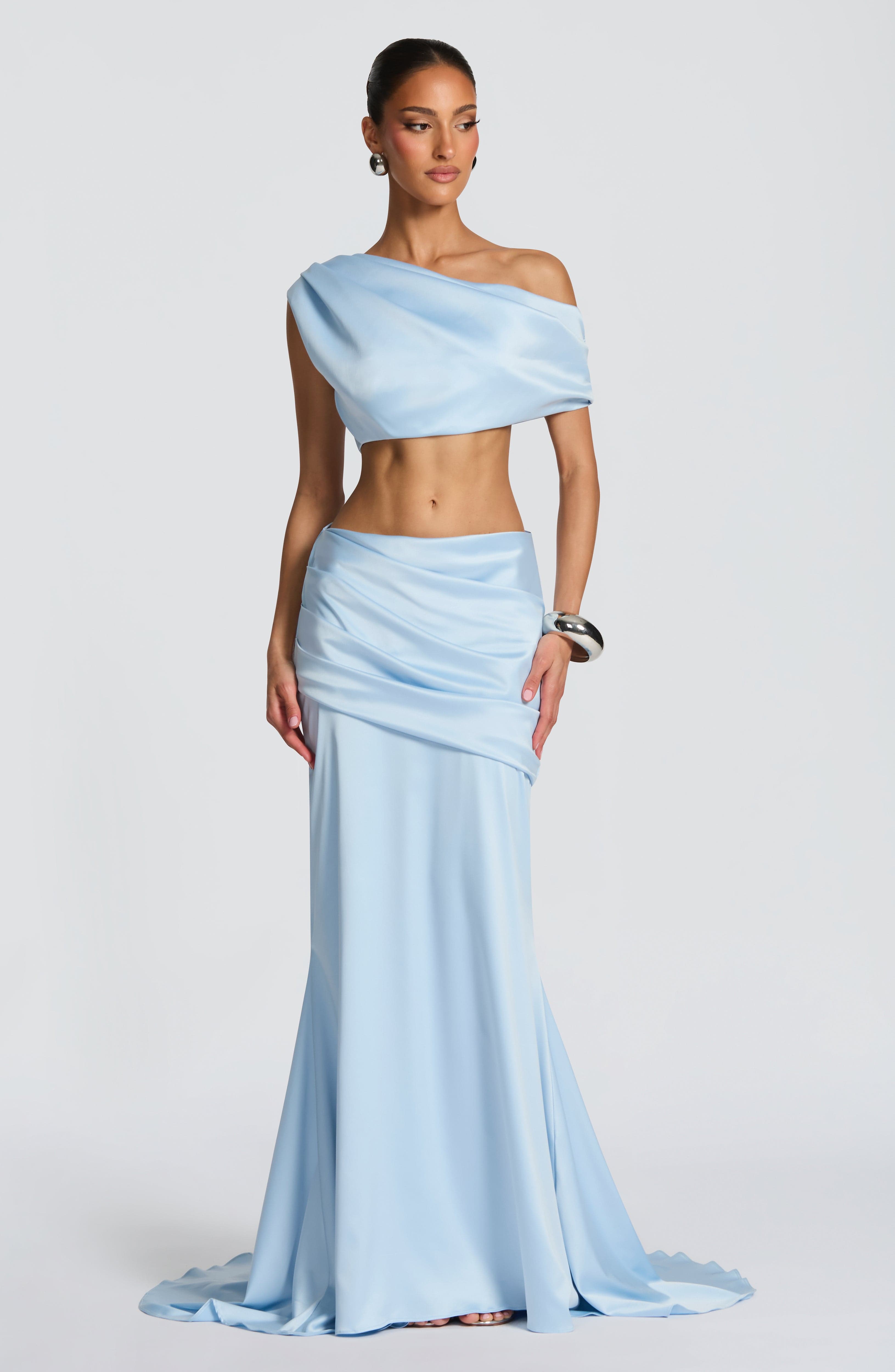 Edwina Top - Glacier Blue - Napalia