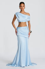 Edwina Top - Glacier Blue - Napalia