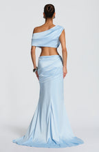 Edwina Top - Glacier Blue - Napalia
