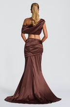 Edwina Top - Plum Brown - Napalia