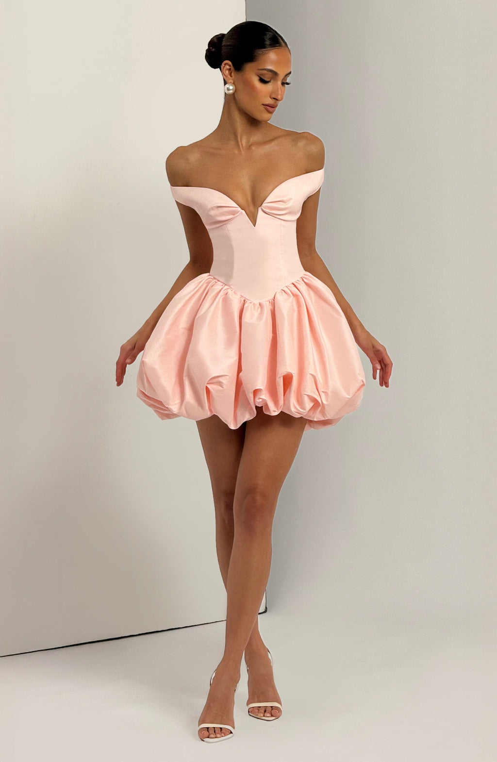 Eileen Mini Dress - Blush - Napalia