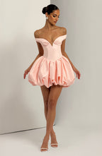 Eileen Mini Dress - Blush - Napalia
