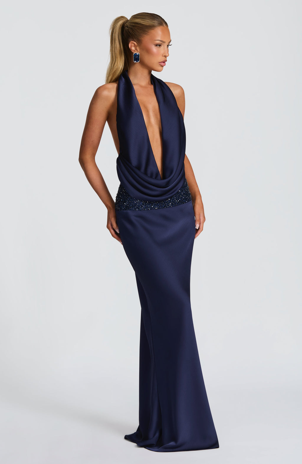 Eleni Bodysuit - Navy - Napalia