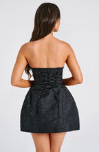 Elenora Mini Dress - Black - Napalia