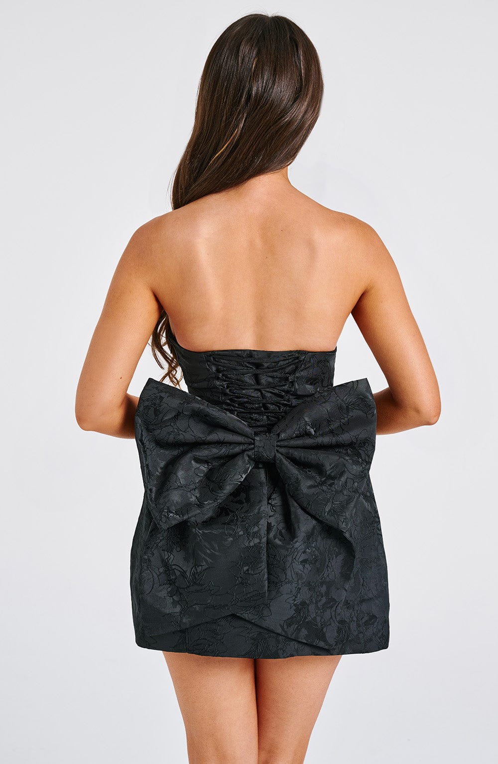 Elenora Mini Dress - Black - Napalia