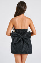 Elenora Mini Dress - Black - Napalia