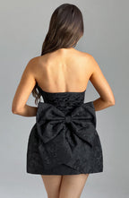 Elenora Mini Dress - Black - Napalia