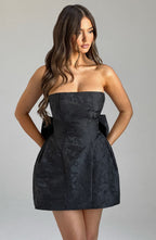 Elenora Mini Dress - Black - Napalia