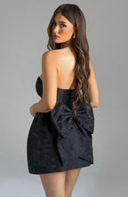 Elenora Mini Dress - Black - Napalia
