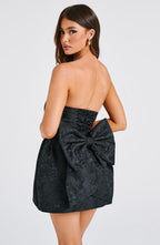 Elenora Mini Dress - Black - Napalia