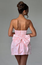 Elenora Mini Dress - Blush - Napalia