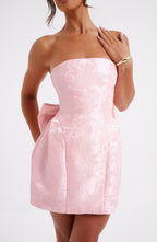 Elenora Mini Dress - Blush - Napalia
