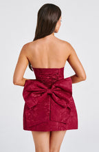 Elenora Mini Dress - Red - Napalia