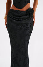 Elizabeth Maxi Skirt - Black - Napalia
