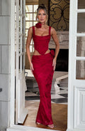 Elizabeth Maxi Skirt - Red - Napalia