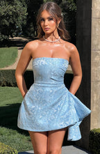 Elodie Playsuit - Blue - Napalia