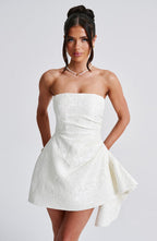 Elodie Playsuit - Ivory - Napalia