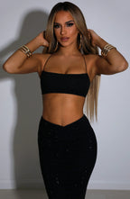 Eloise Top - Black - Napalia