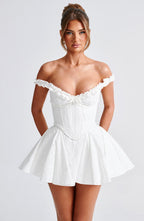 Elva Playsuit - Ivory - Napalia