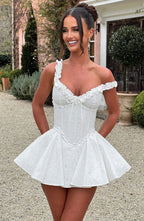 Elva Playsuit - Ivory - Napalia