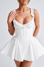 Elva Playsuit - Ivory - Napalia