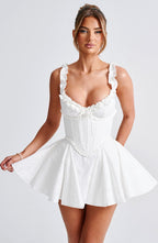 Elva Playsuit - Ivory - Napalia