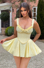 Elva Playsuit - Lemon - Napalia