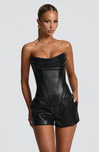 Elvina Corset - Black - Napalia