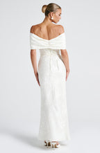 Emberly Maxi Dress - Ivory - Napalia