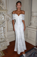 Emberly Maxi Dress - Ivory - Napalia