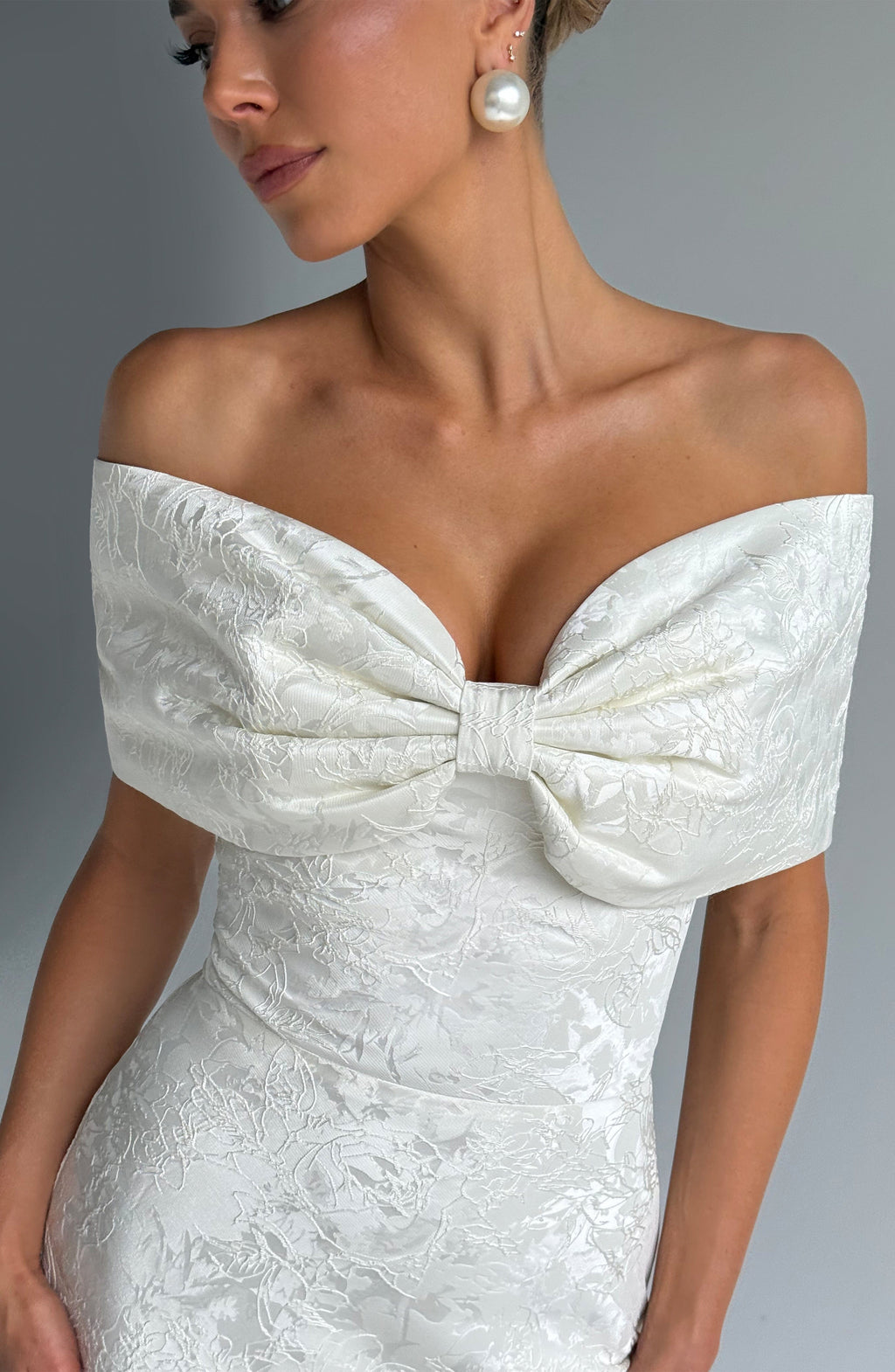 Emberly Maxi Dress - Ivory - Napalia