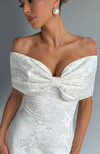 Emberly Maxi Dress - Ivory - Napalia
