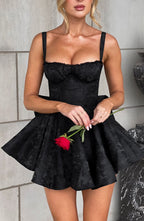 Emelie Playsuit - Black - Napalia