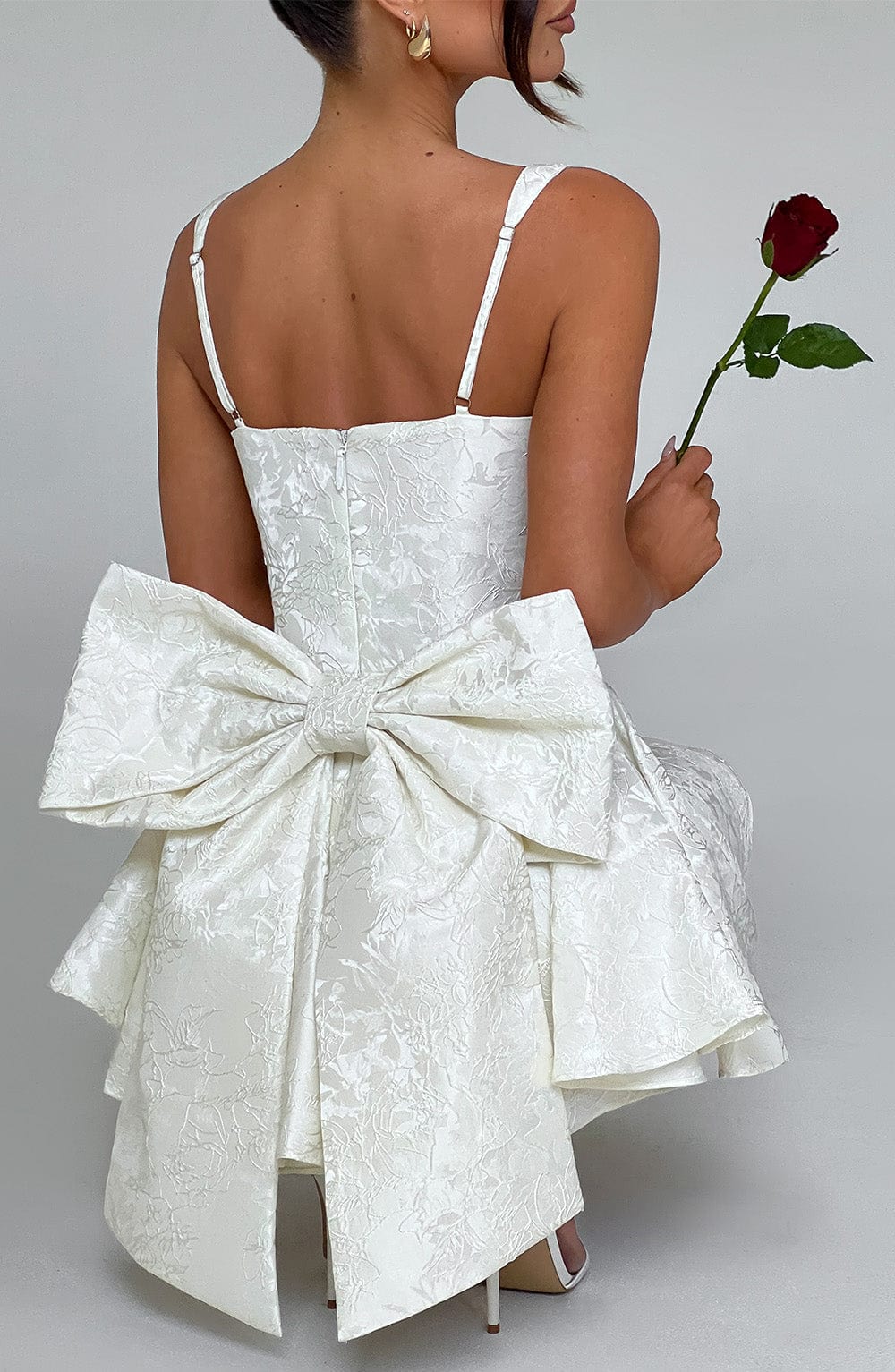 Emelie Playsuit - Ivory - Napalia