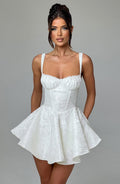 Emelie Playsuit - Ivory - Napalia
