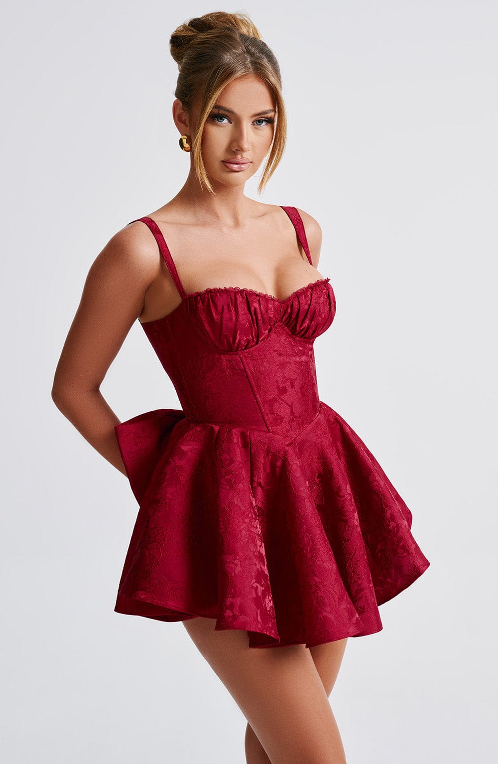 Emelie Playsuit - Red - Napalia