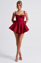 Emelie Playsuit - Red - Napalia