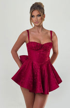 Emelie Playsuit - Red - Napalia