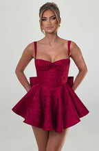 Emelie Playsuit - Red - Napalia