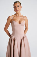 Emerson Midi Dress - Clay - Napalia