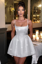 Emma Mini Dress - Ivory - Napalia