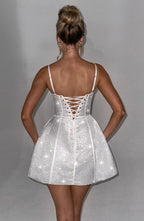 Emma Mini Dress - Ivory - Napalia