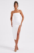 Emmaline Midi Dress - Ivory - Napalia