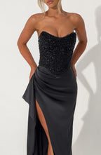 Emrielle Maxi Dress - Black - Napalia