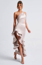 Esmeraya Maxi Dress - Champagne - Napalia