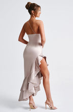 Esmeraya Maxi Dress - Champagne - Napalia