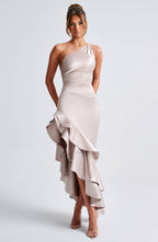 Esmeraya Maxi Dress - Champagne - Napalia